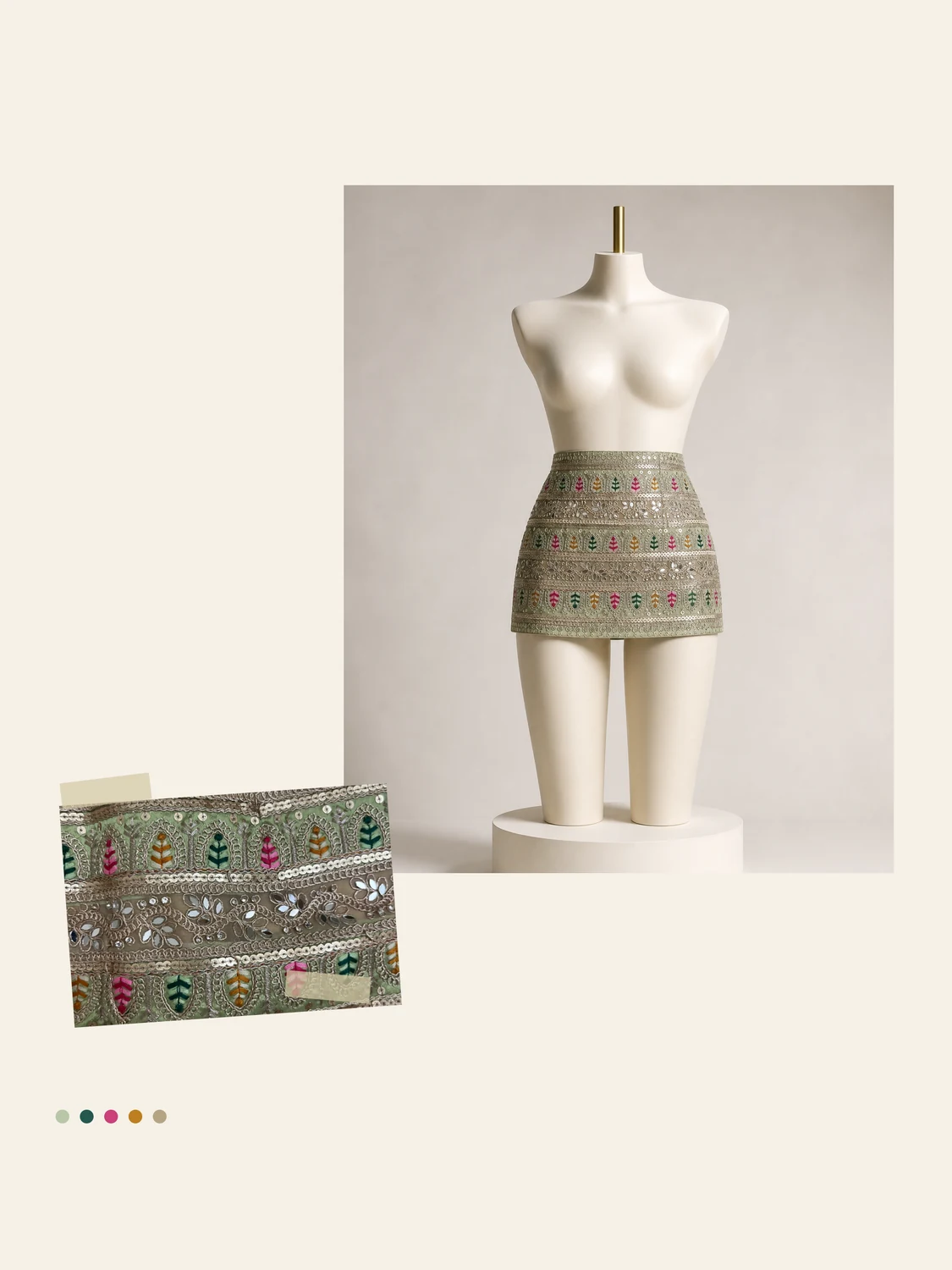 Fabric study board